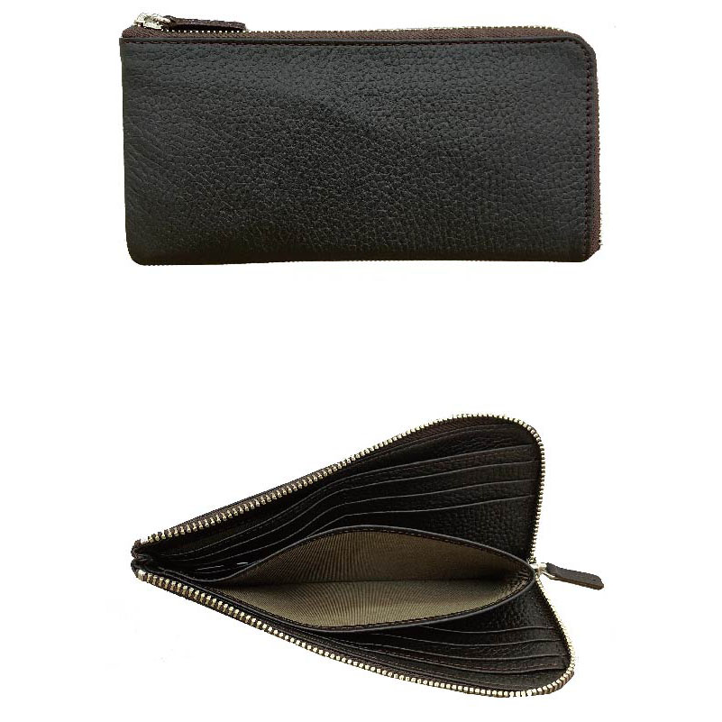 D05 L字長財布（D05）｜オリジナル鹿革｜手づくり鞄の専門店 水芭蕉