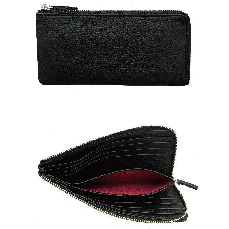 D05 L字長財布（D05）｜オリジナル鹿革｜手づくり鞄の専門店 水芭蕉